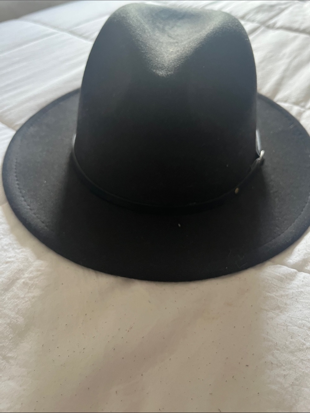 Banana Republic Factory Black Wide-Brim Fedora Hat